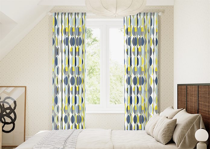 Mabel, Bluebell - Made to Measure Curtains - Image 3